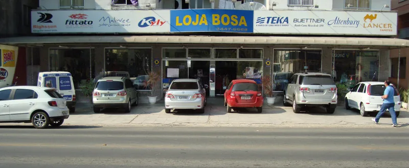 Fachada da filial da Loja Bosa em Cocal do Sul